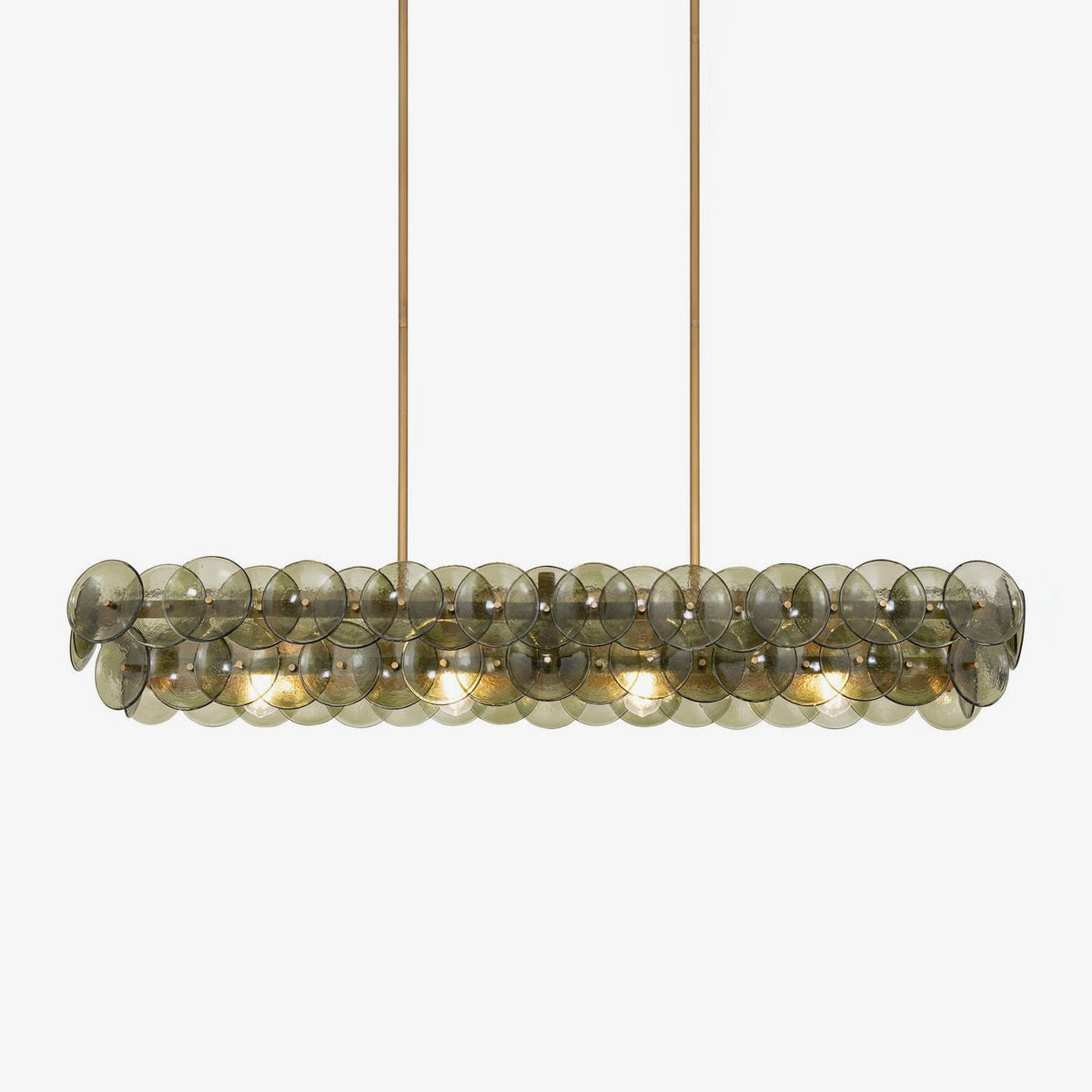Rectangular Linear Chandelier — Chandelier | Maison Monashee — view 17