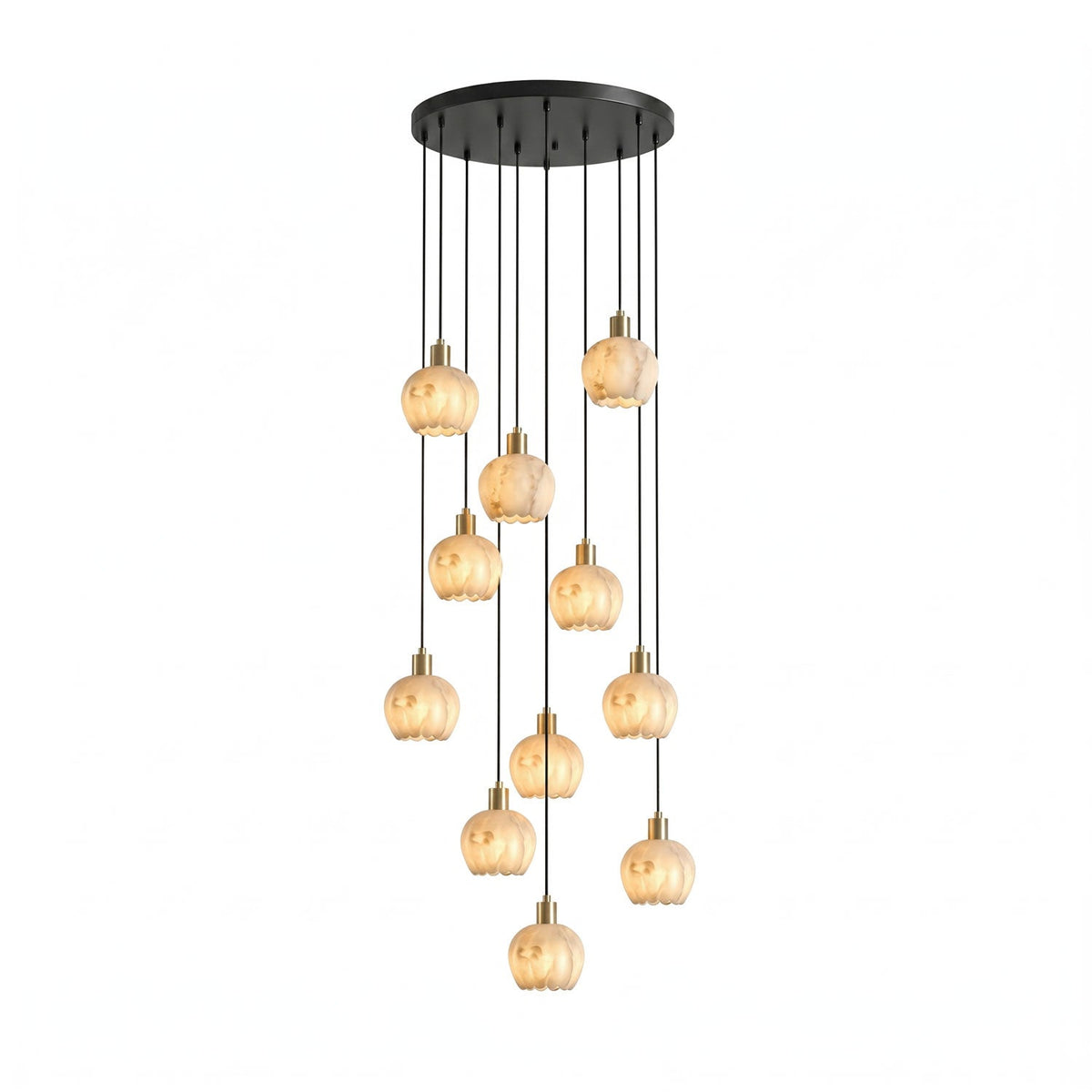 White and Gold Pendant Light Kitchen — Pendant Light | Maison Monashee — view 33