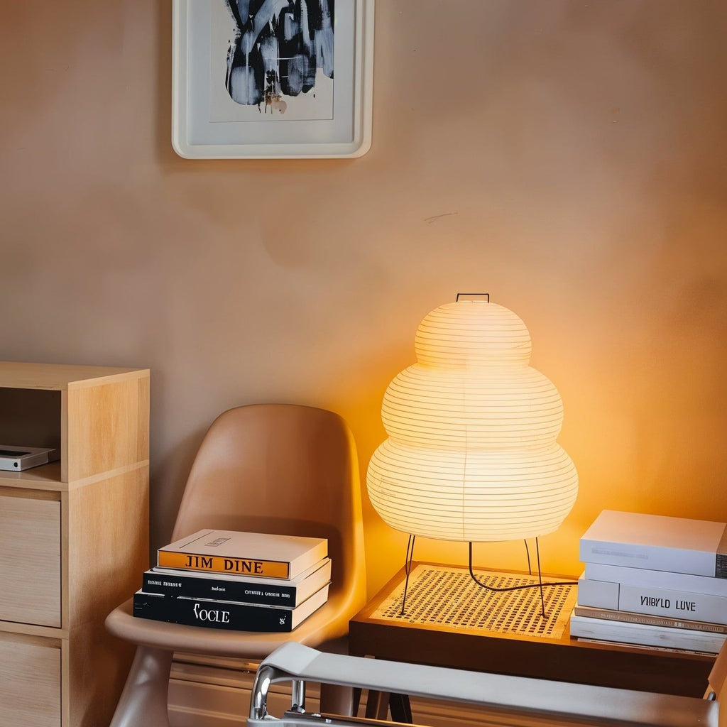 Japanese Lantern Table Lamp — Table Lamp | Maison Monashee — view 20