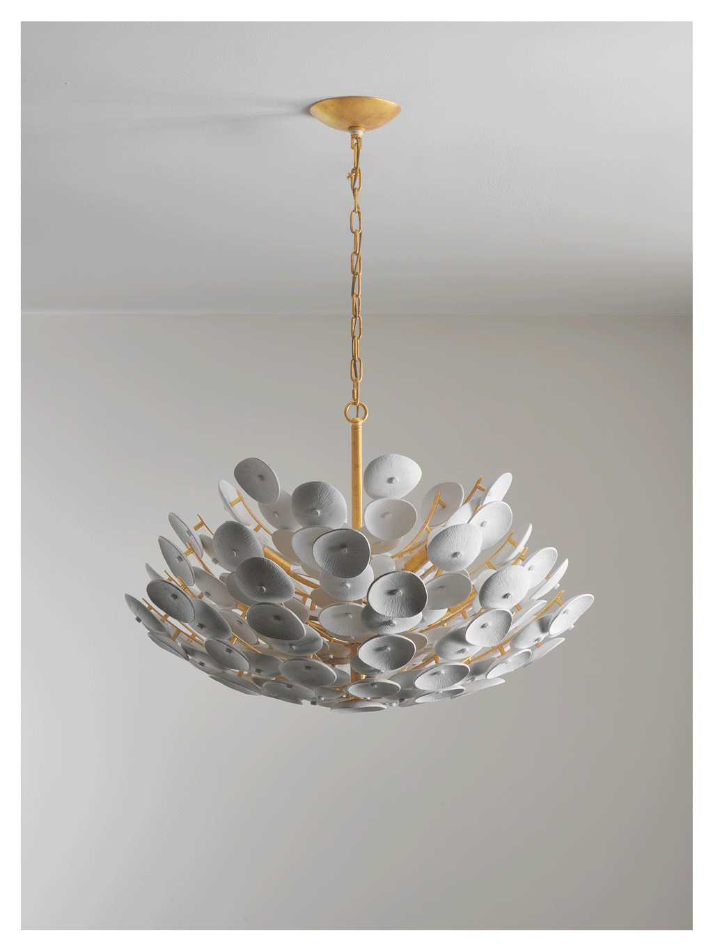 White Dome Chandelier — Chandelier | Maison Monashee — view 10