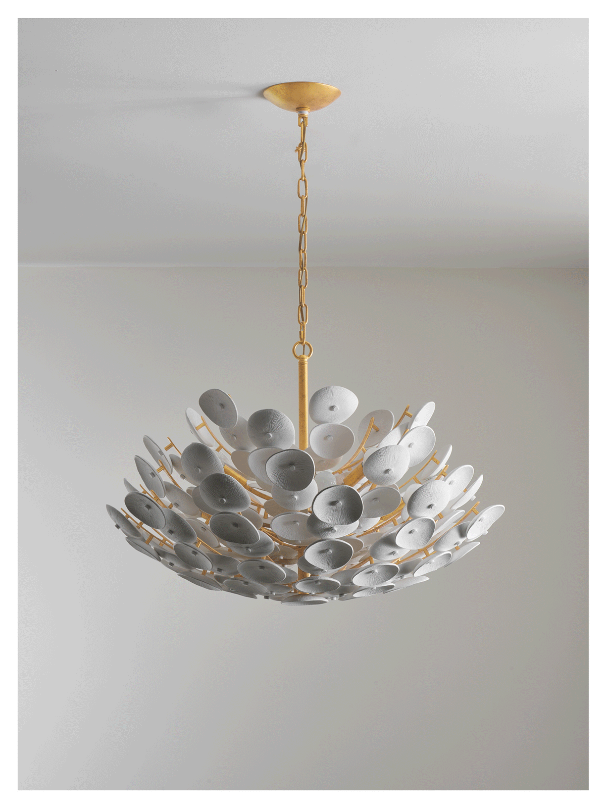 White Dome Chandelier — Chandelier | Maison Monashee — view 10