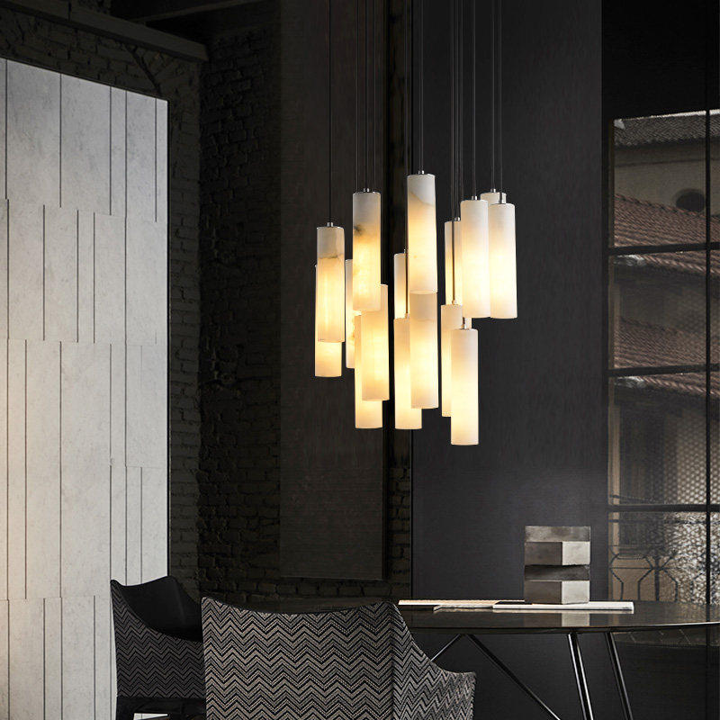Alabaster Multi Pendant Light — Pendant Light | Maison Monashee — view 2