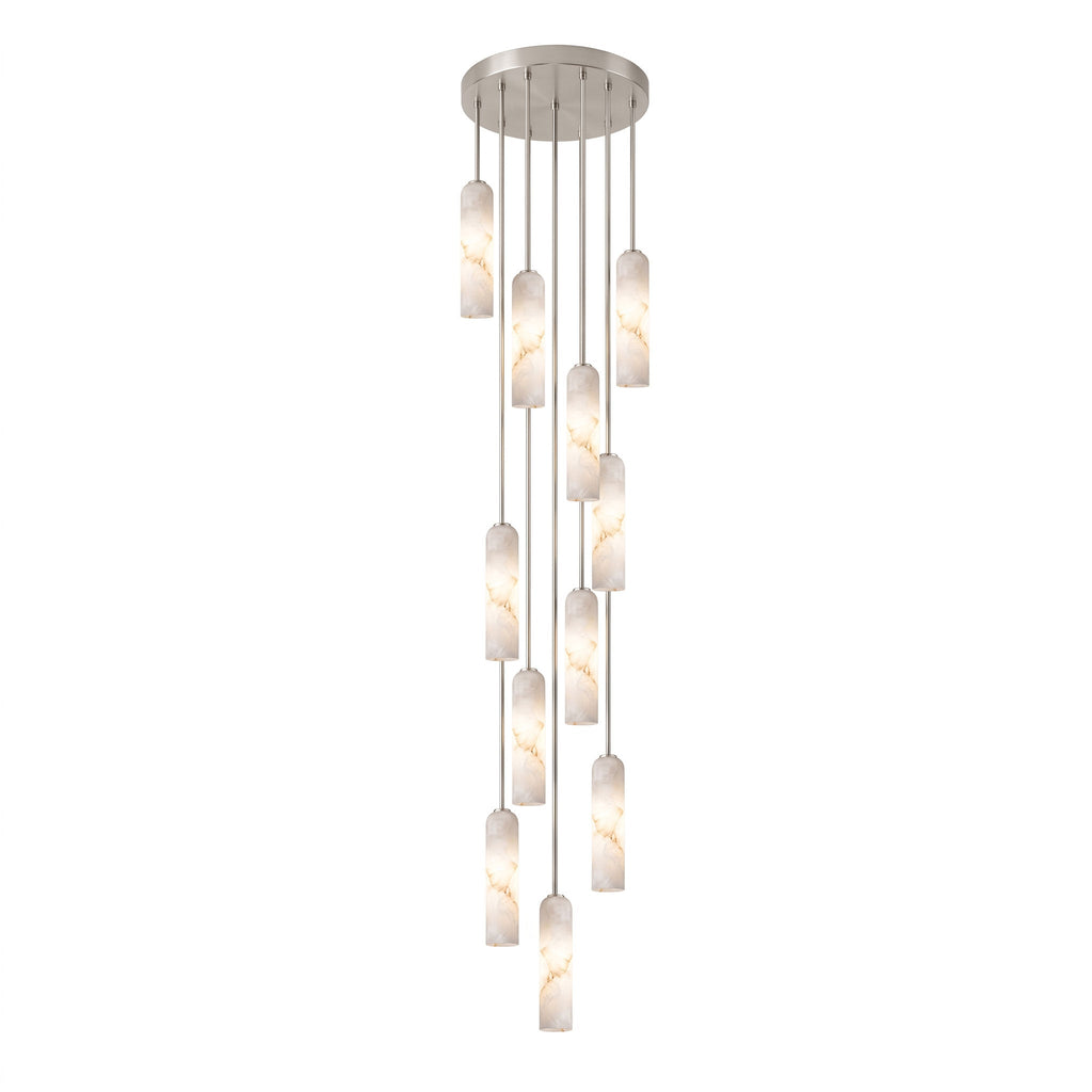 Alabaster Cylinder Pendant Light — Pendant Light | Maison Monashee — view 27