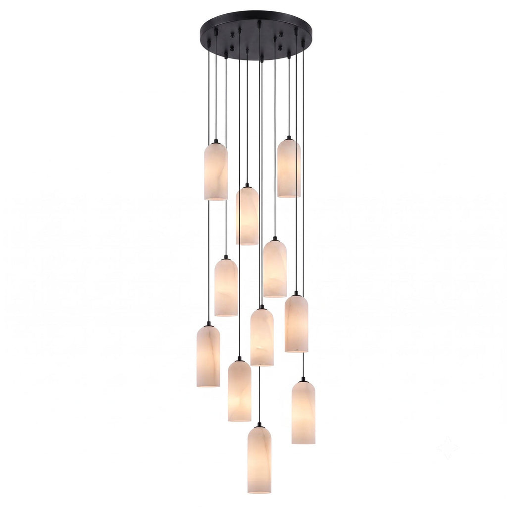 Modern Alabaster Pendant Light — Pendant Light | Maison Monashee — view 60