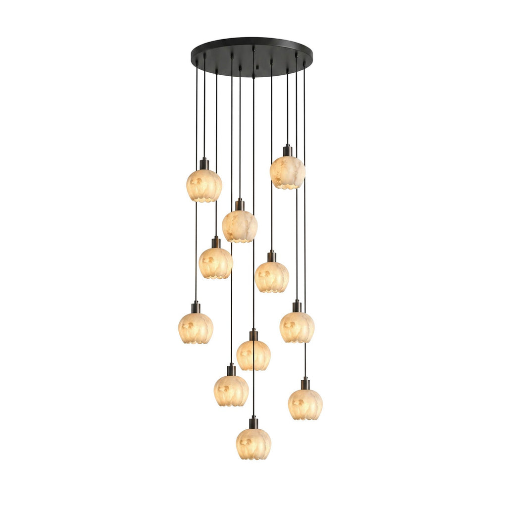White and Gold Pendant Light Kitchen — Pendant Light | Maison Monashee — view 28
