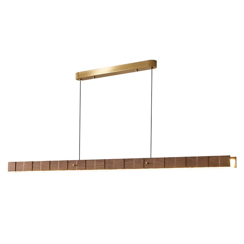 Wood Beam Island Light — Pendant Light | Maison Monashee — view 12