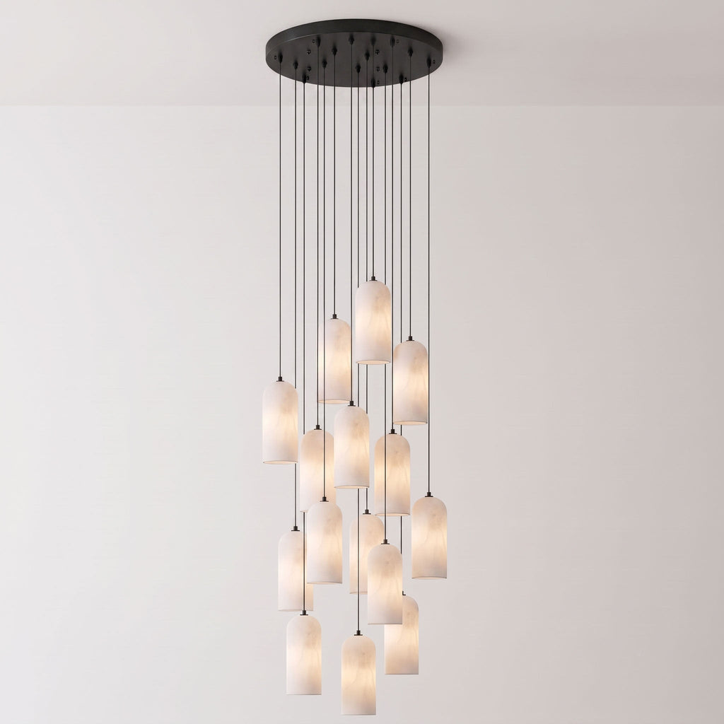 Modern Alabaster Pendant Light — Pendant Light | Maison Monashee — view 58