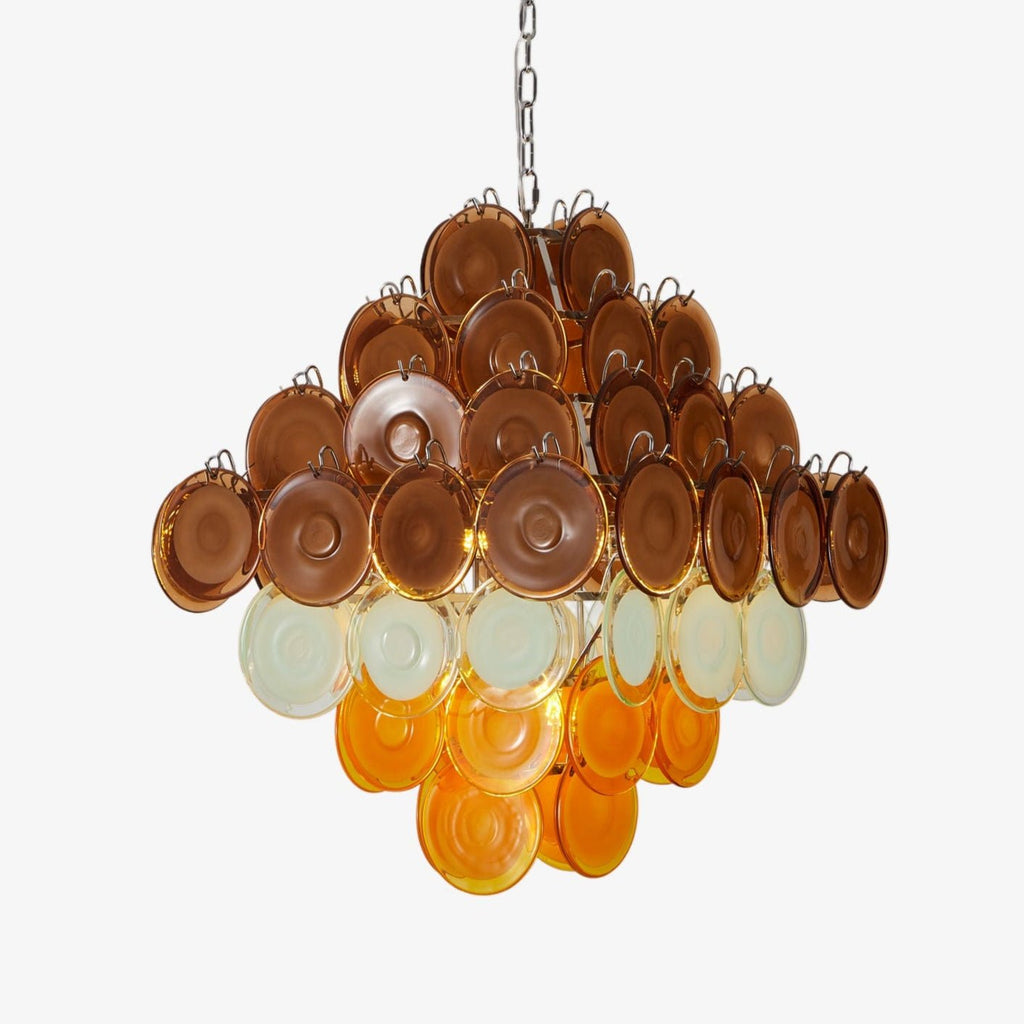 Retro Glass Chandelier — Chandelier | Maison Monashee