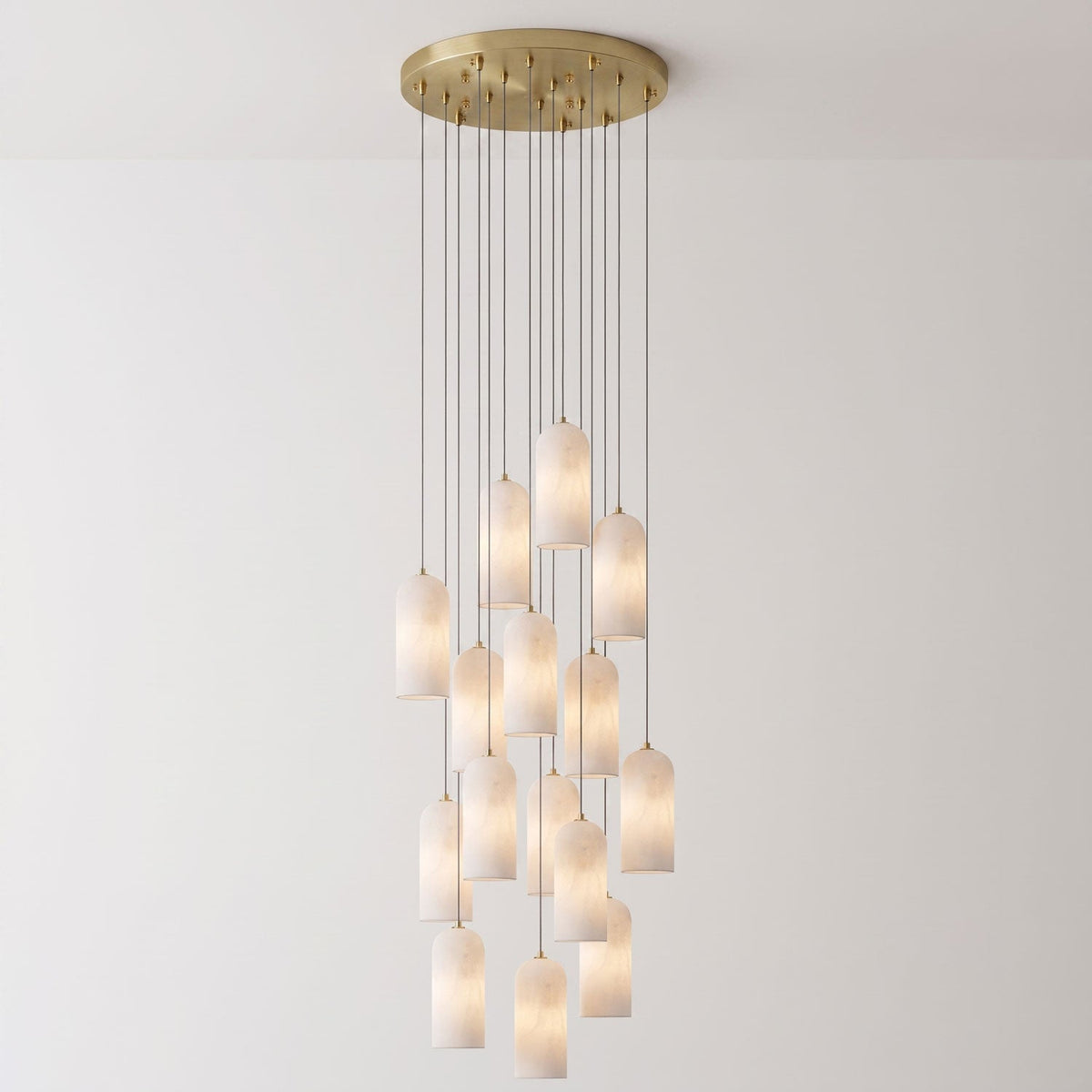 Modern Alabaster Pendant Light — Pendant Light | Maison Monashee — view 51