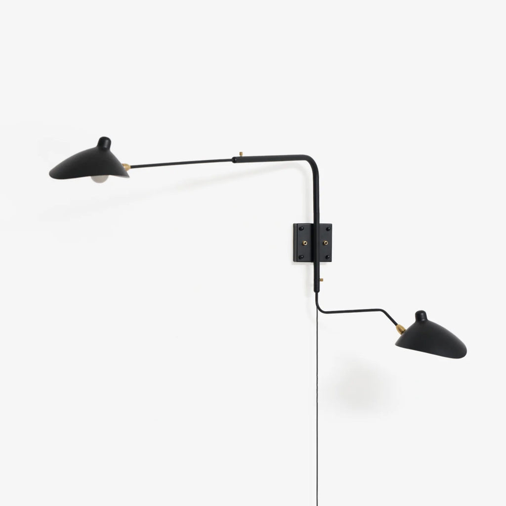 Black Arm Sconce — Wall Sconce | Maison Monashee