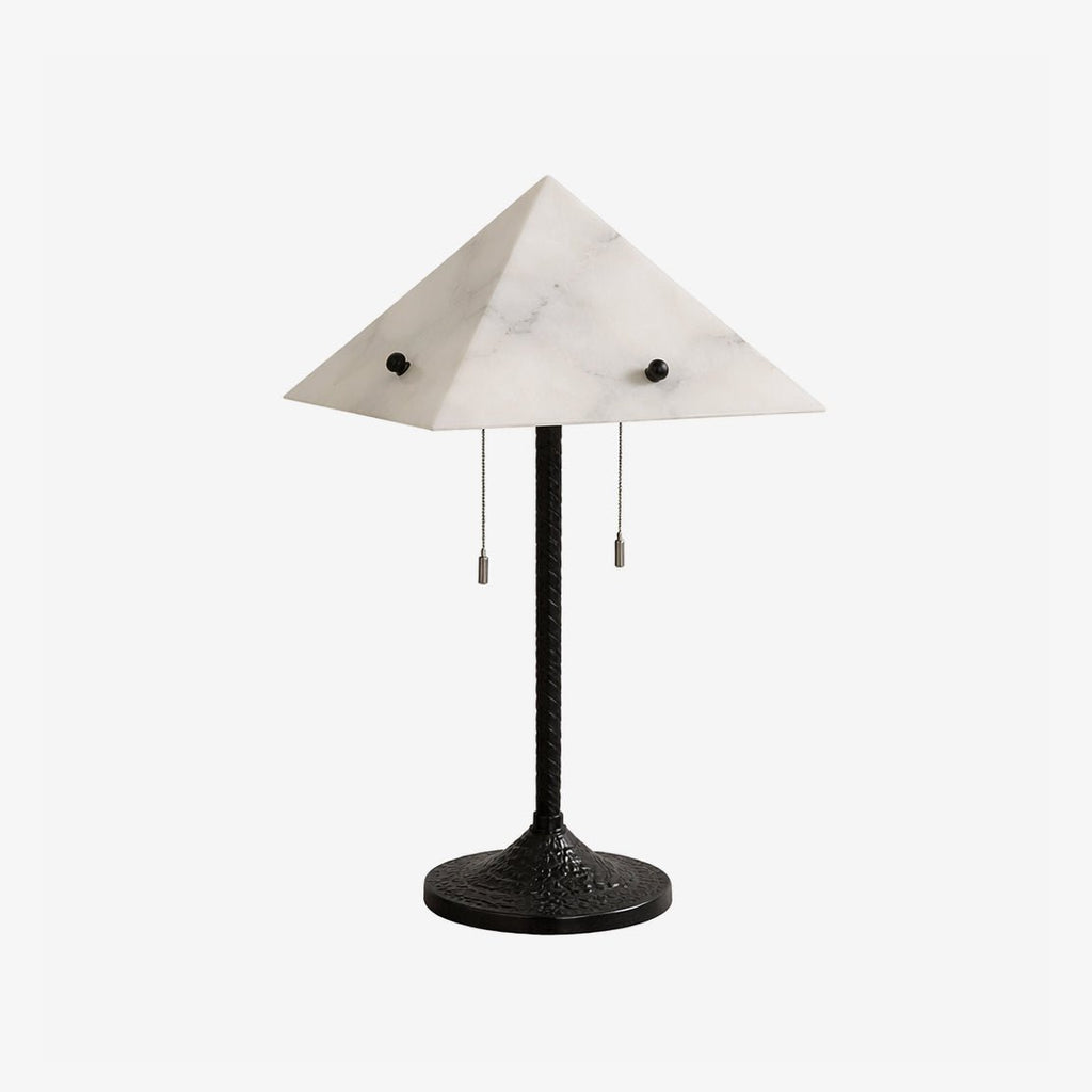 Black Textured Table Lamp — Table Lamp | Maison Monashee