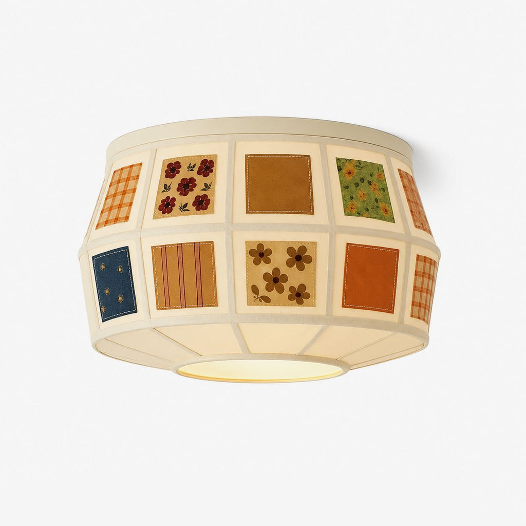 Fabric Drum Ceiling Light — Ceiling Light | Maison Monashee