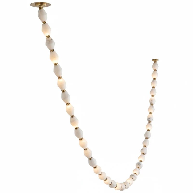 Glass Chain Chandelier — Chandelier | Maison Monashee — view 131