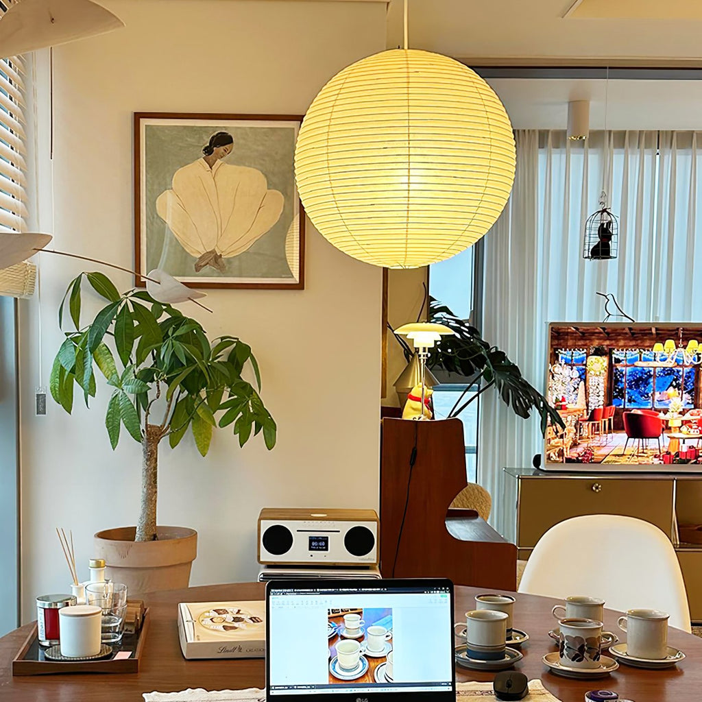 Round Lantern Pendant Light — Pendant Light | Maison Monashee — view 58
