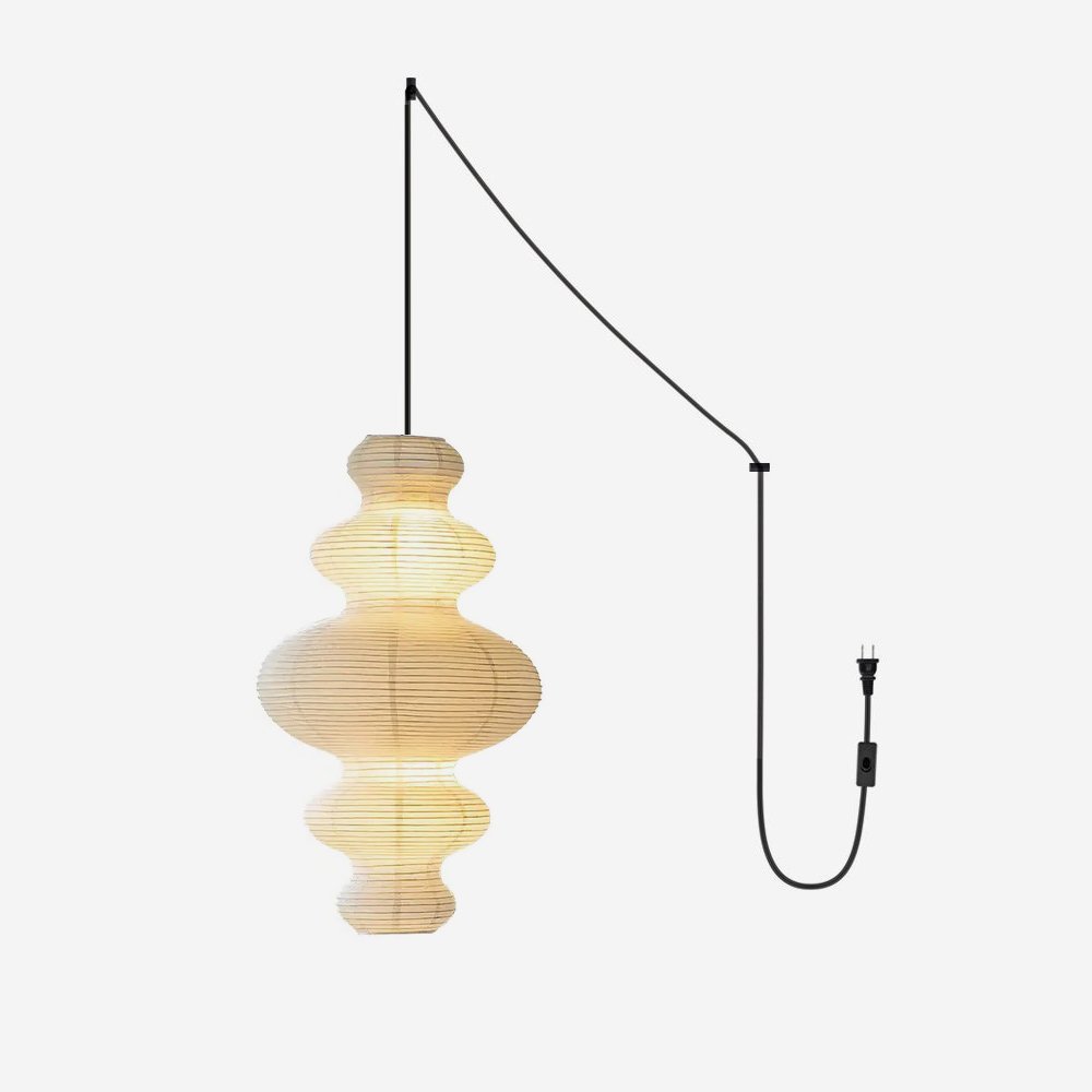 Plug-In Paper Pendant Light — Pendant Light | Maison Monashee