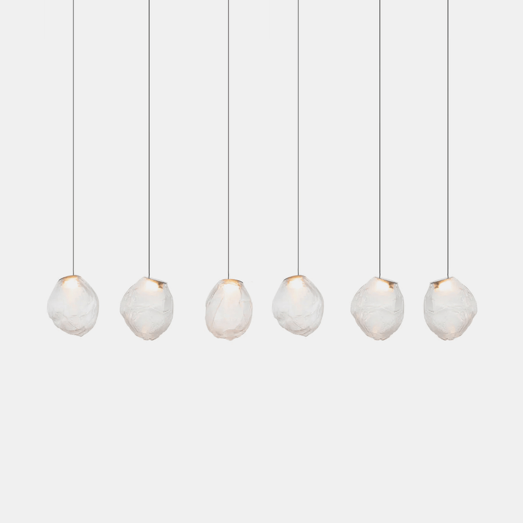 Clear Glass Pendant Light Fixture — Pendant Light | Maison Monashee — view 117
