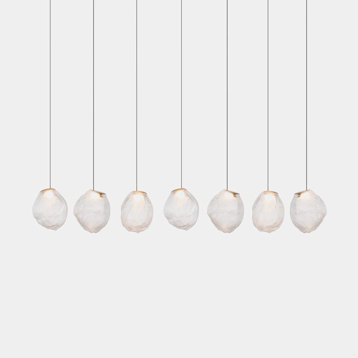 Clear Glass Pendant Light Fixture — Pendant Light | Maison Monashee — view 118