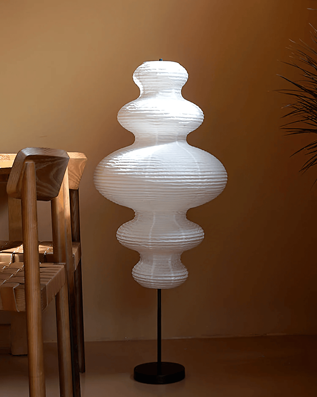 Paper Column Floor Lamp — Floor Lamp | Maison Monashee — view 8