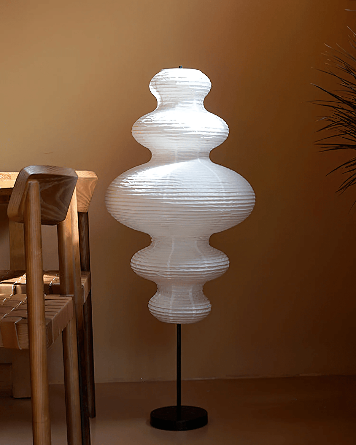 Paper Column Floor Lamp — Floor Lamp | Maison Monashee — view 8