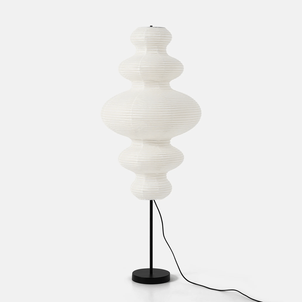 Paper Column Floor Lamp — Floor Lamp | Maison Monashee — view 11
