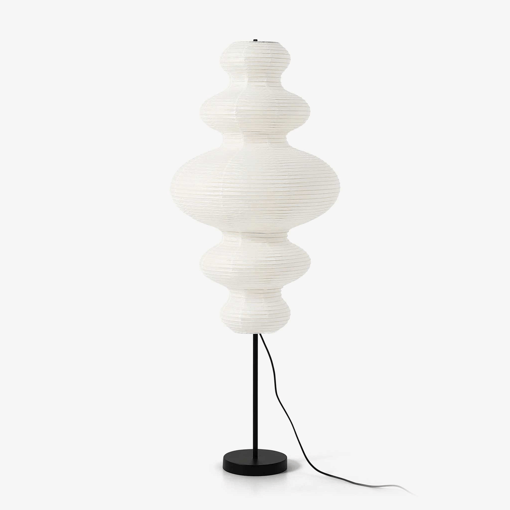 Paper Column Floor Lamp — Floor Lamp | Maison Monashee
