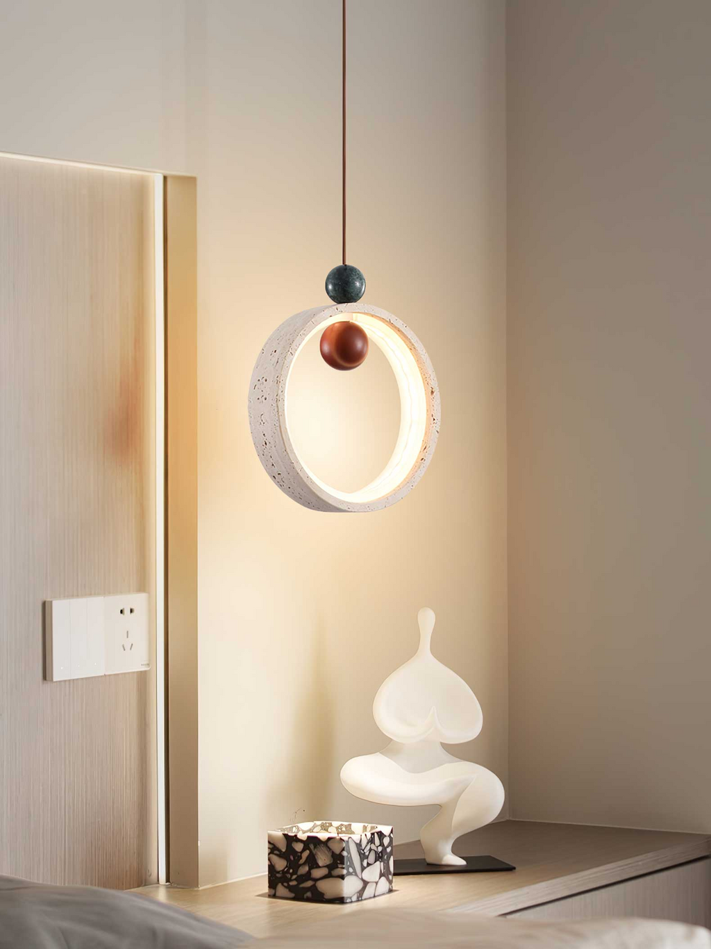 Modern Swag Pendant Light — Pendant Light | Maison Monashee — view 3
