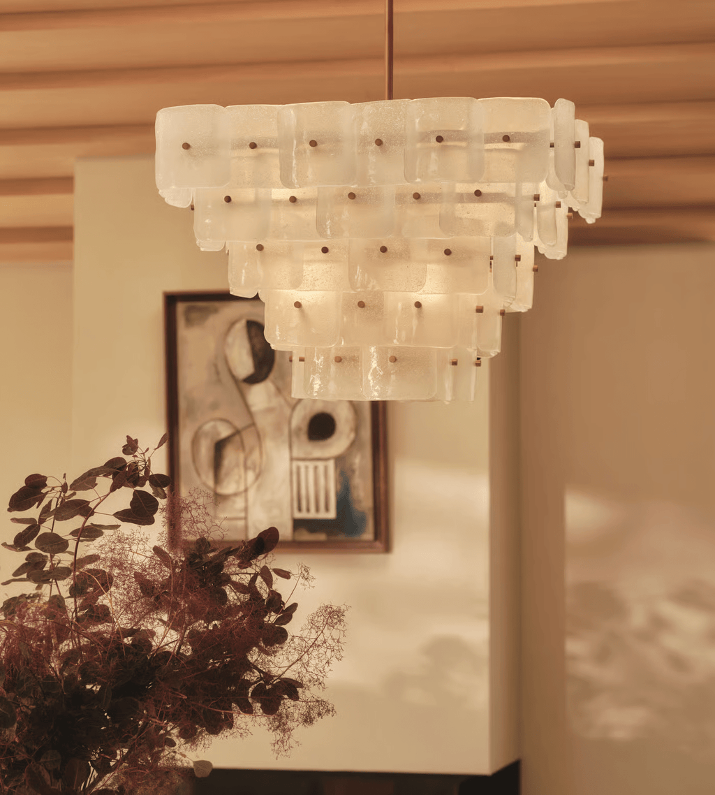 Chandelier Bubble Glass — Chandelier | Maison Monashee — view 2
