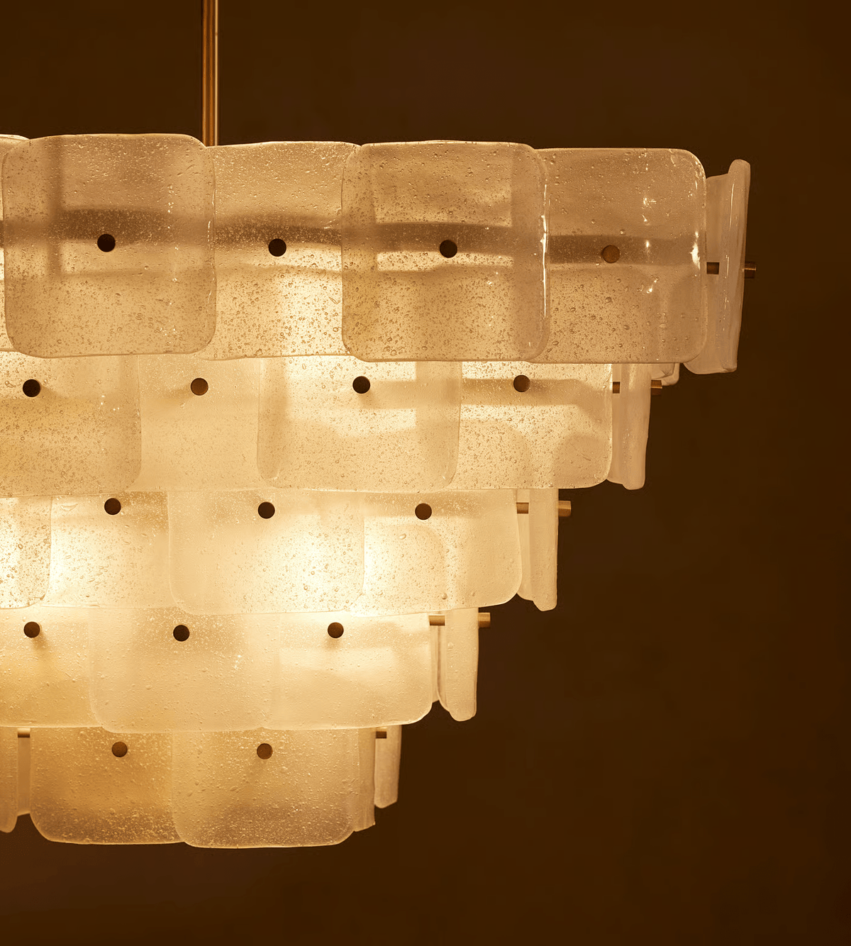 Chandelier Bubble Glass — Chandelier | Maison Monashee — view 9