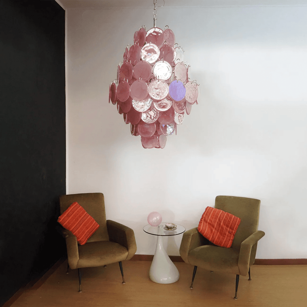Pink Chandelier — Chandelier | Maison Monashee — view 10