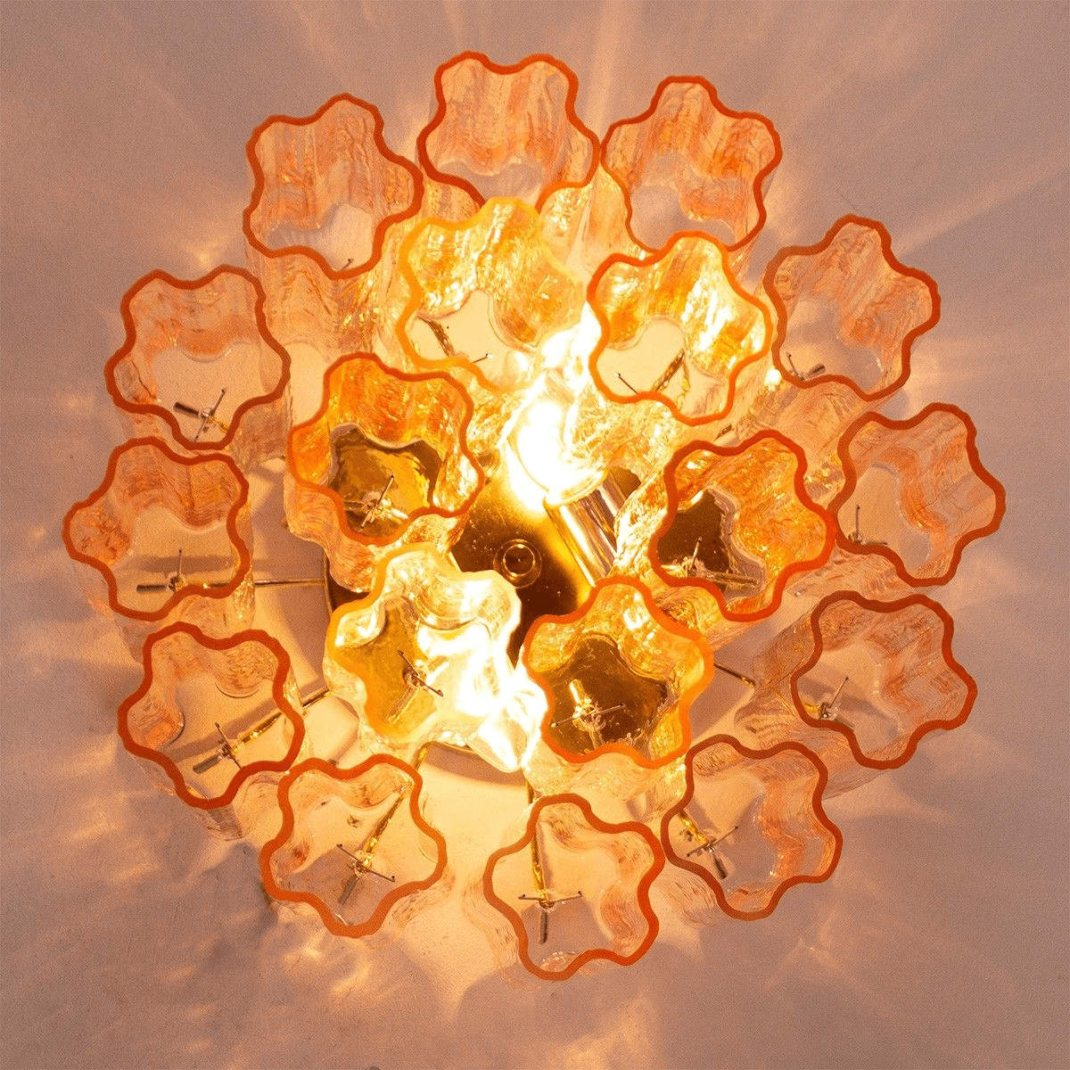Glass Star Ceiling Light — Ceiling Light | Maison Monashee — view 25