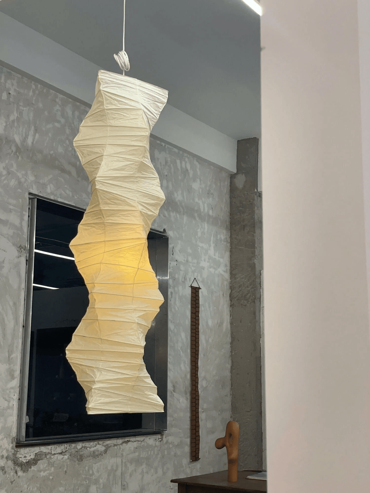 Round Paper Pendant Light — Pendant Light | Maison Monashee — view 9