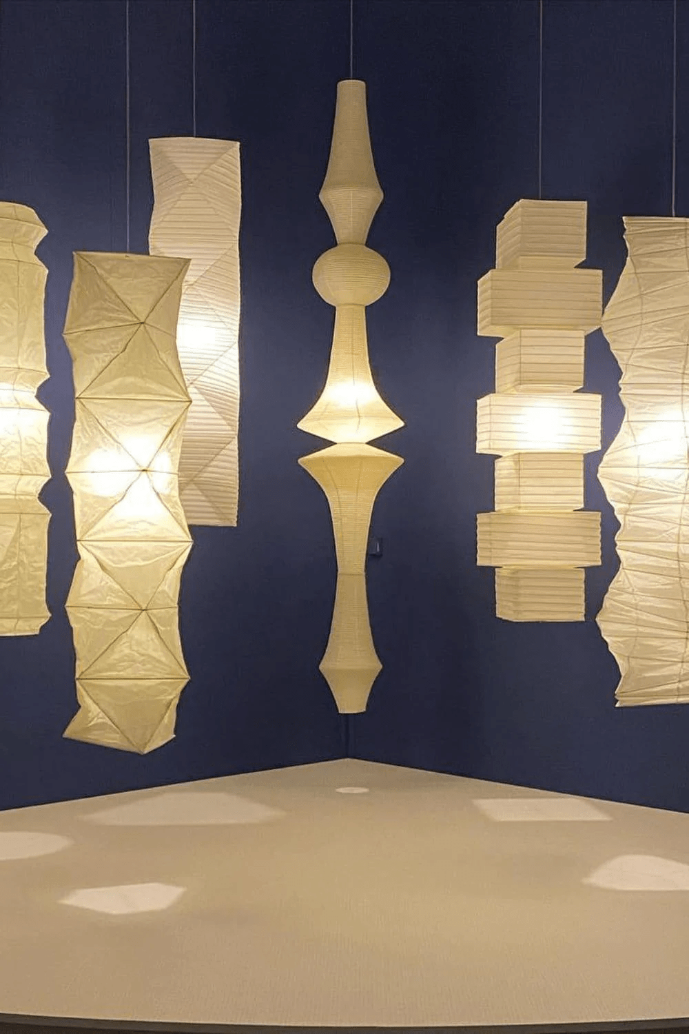 Round Paper Pendant Light — Pendant Light | Maison Monashee — view 12