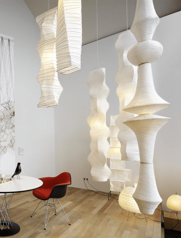 Round Paper Pendant Light — Pendant Light | Maison Monashee — view 17