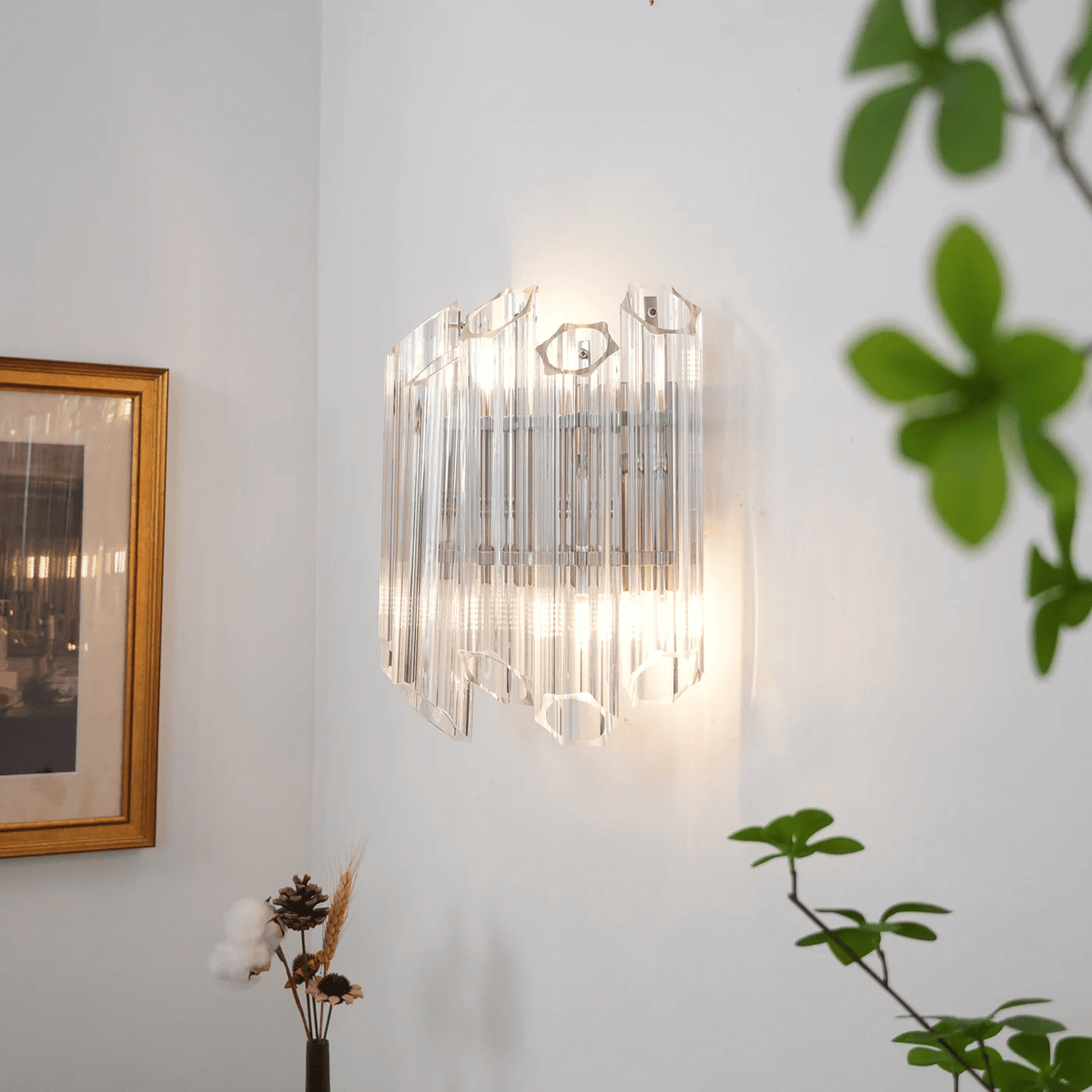 Glass Tube Sconce — Wall Sconce | Maison Monashee — view 4