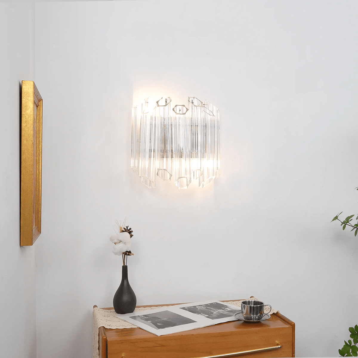 Glass Tube Sconce — Wall Sconce | Maison Monashee — view 14