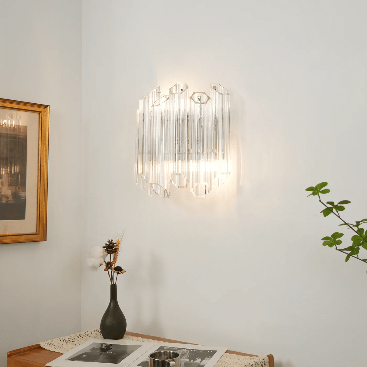 Glass Tube Sconce — Wall Sconce | Maison Monashee — view 15