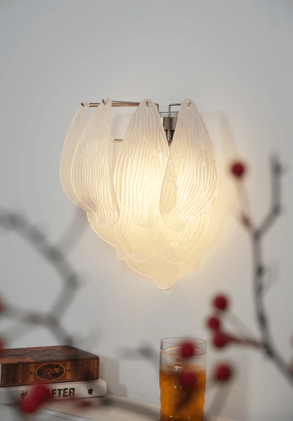 Glass Wall Light — Wall Sconce | Maison Monashee — view 6