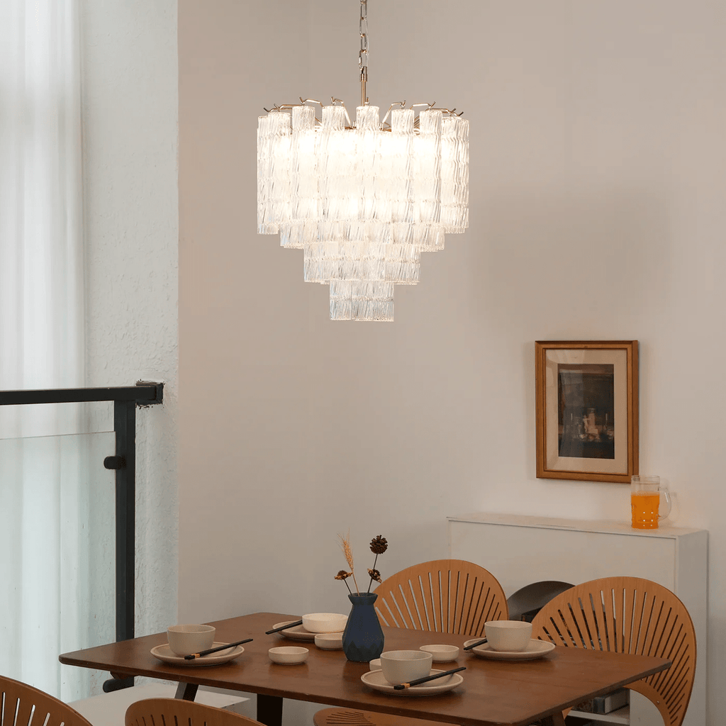 Entryway Crystal Chandelier — Chandelier | Maison Monashee — view 19