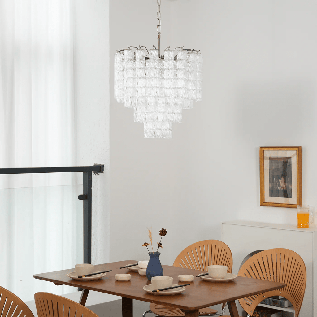 Entryway Crystal Chandelier — Chandelier | Maison Monashee — view 20