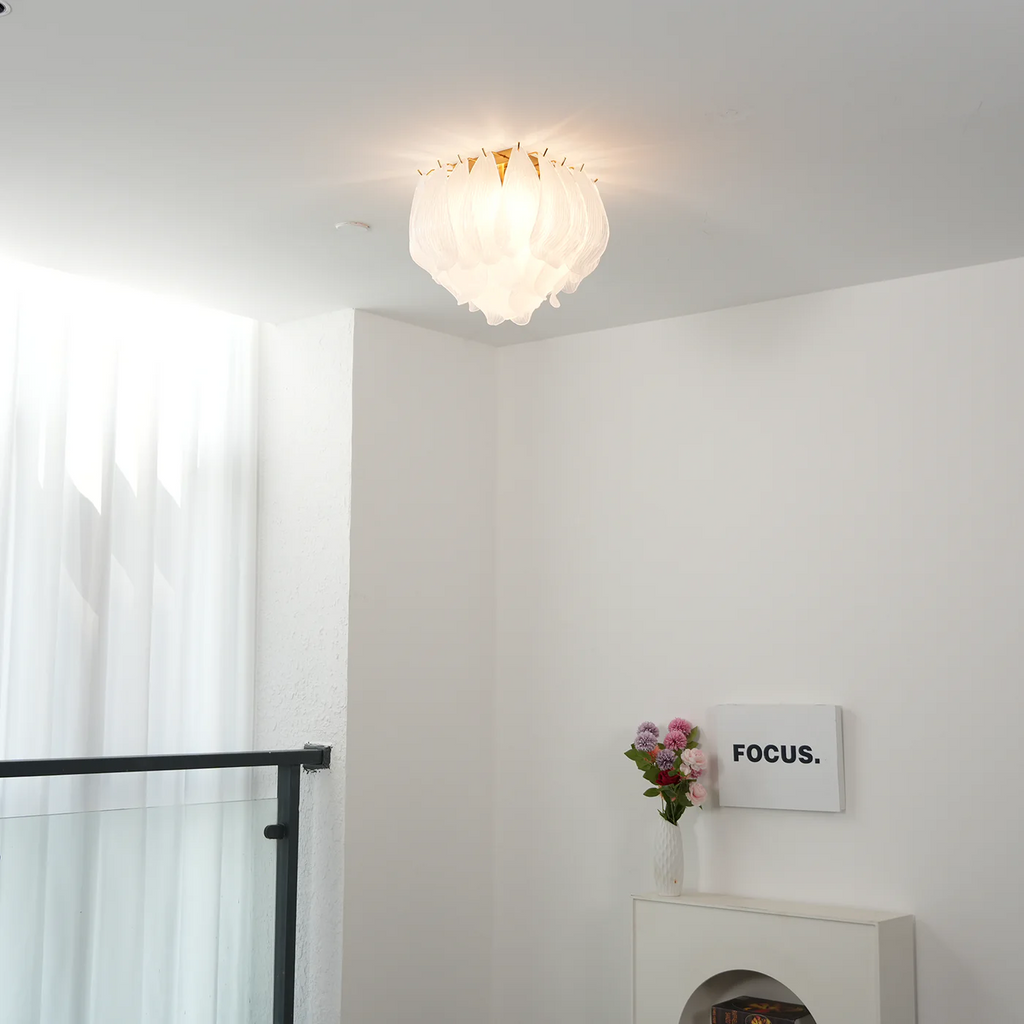 Glass Chandelier Ceiling Light — Ceiling Light | Maison Monashee — view 5
