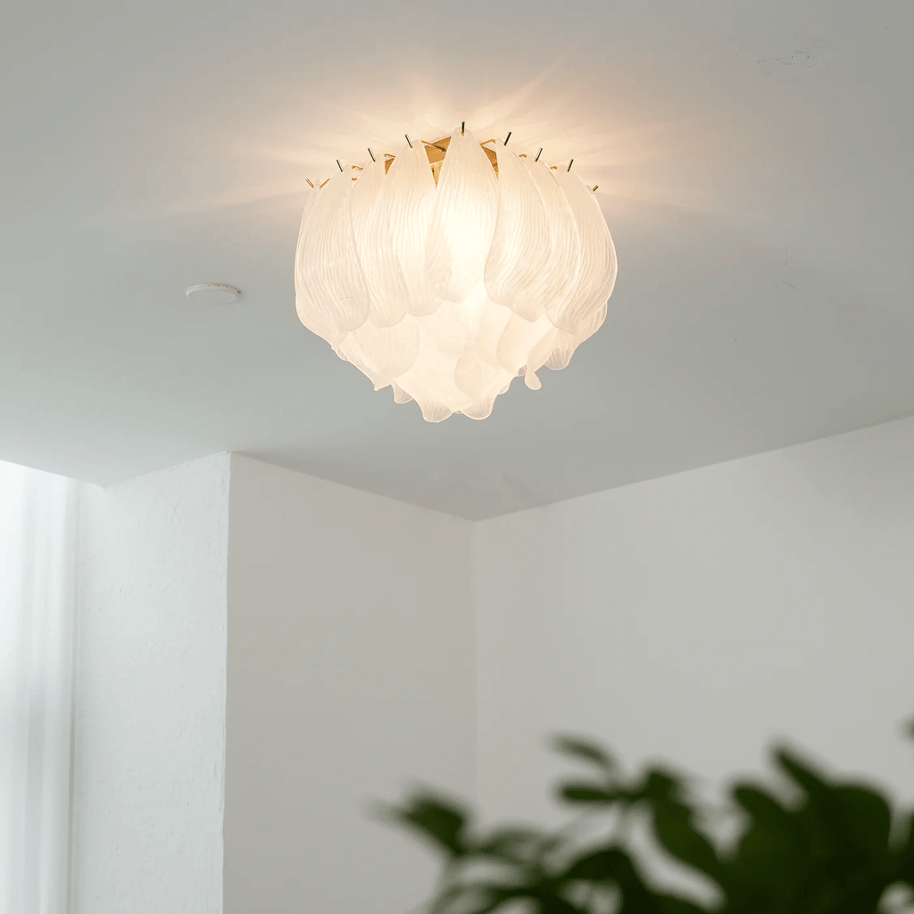 Glass Chandelier Ceiling Light — Ceiling Light | Maison Monashee — view 2