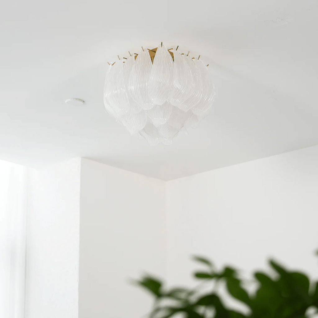 Glass Chandelier Ceiling Light — Ceiling Light | Maison Monashee — view 7