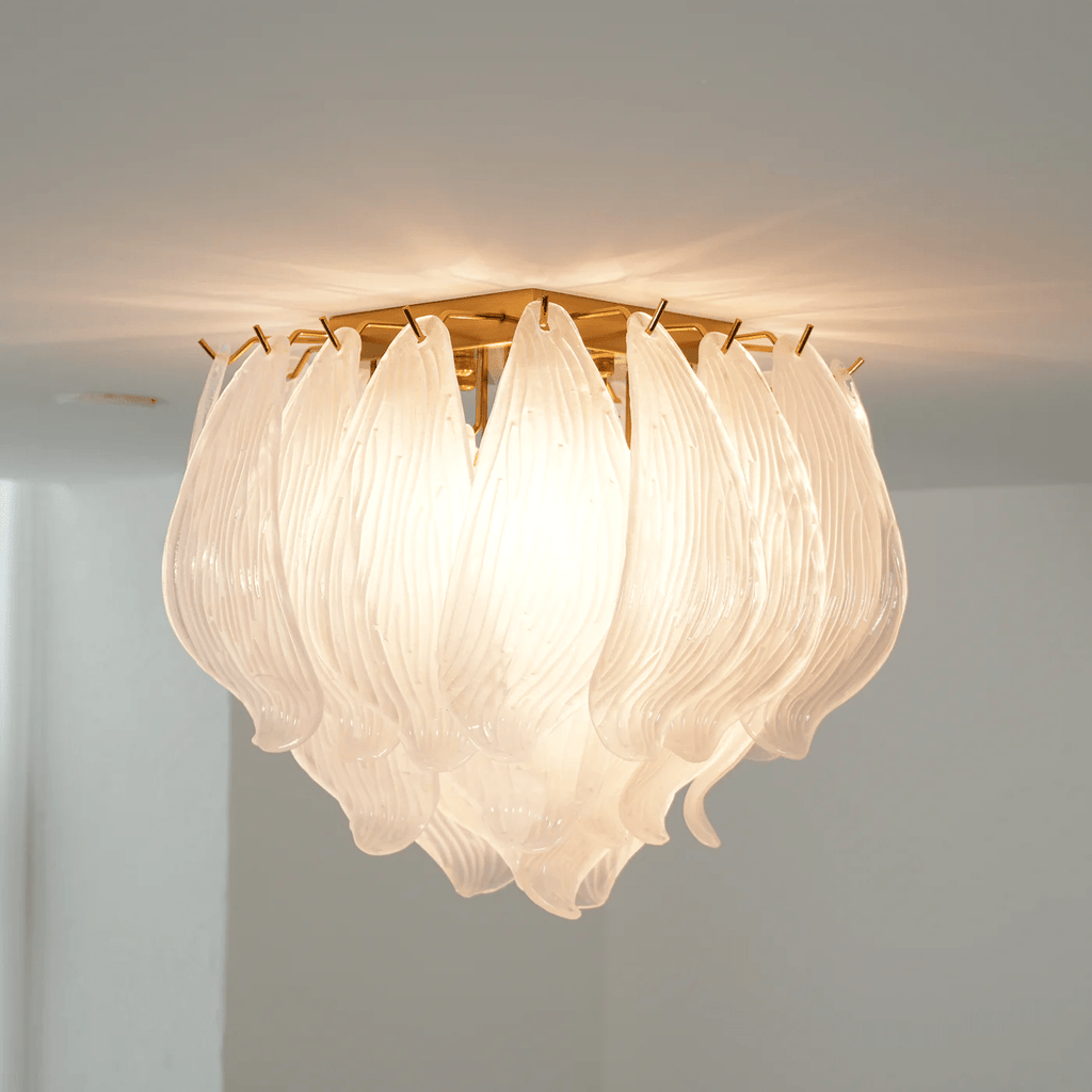Glass Chandelier Ceiling Light — Ceiling Light | Maison Monashee — view 3