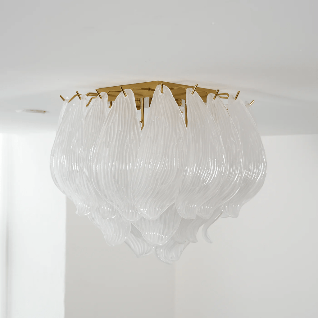 Glass Chandelier Ceiling Light — Ceiling Light | Maison Monashee — view 4