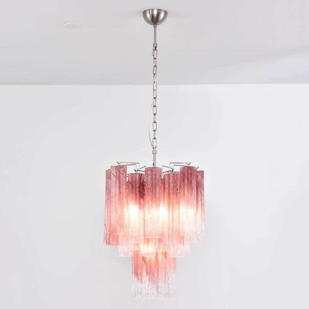 Hand Made Glass Chandelier — Chandelier | Maison Monashee — view 3