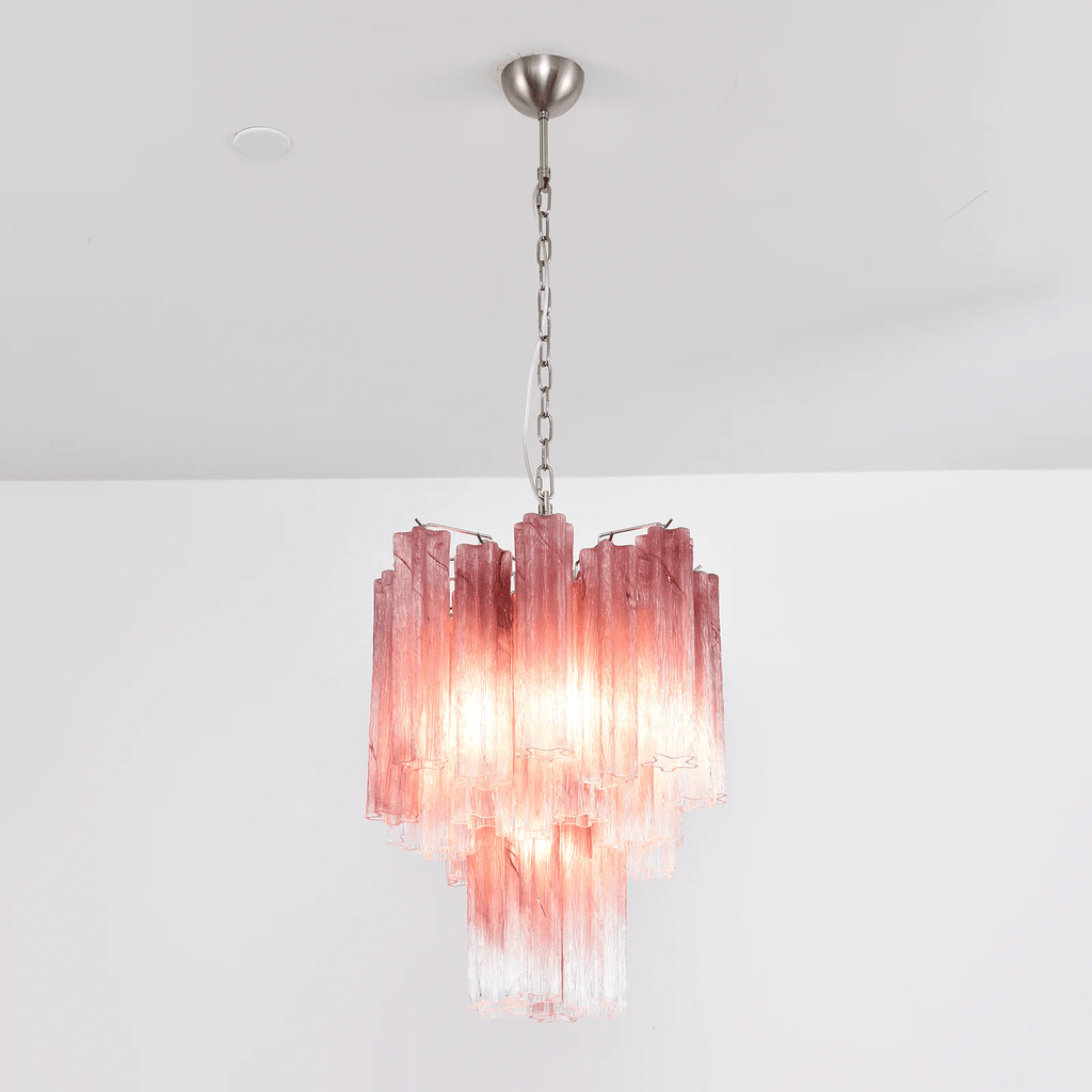 Hand Made Glass Chandelier — Chandelier | Maison Monashee — view 5