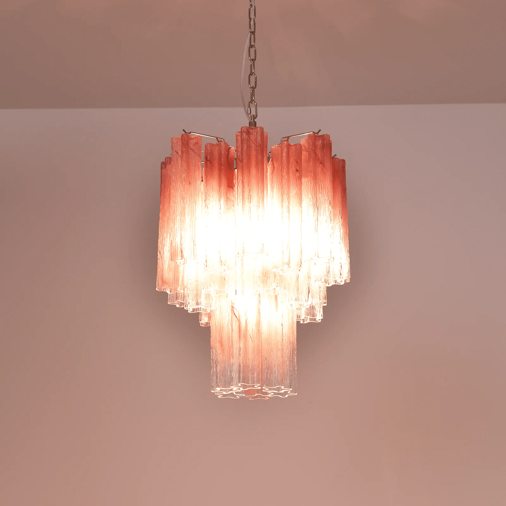 Hand Made Glass Chandelier — Chandelier | Maison Monashee — view 7