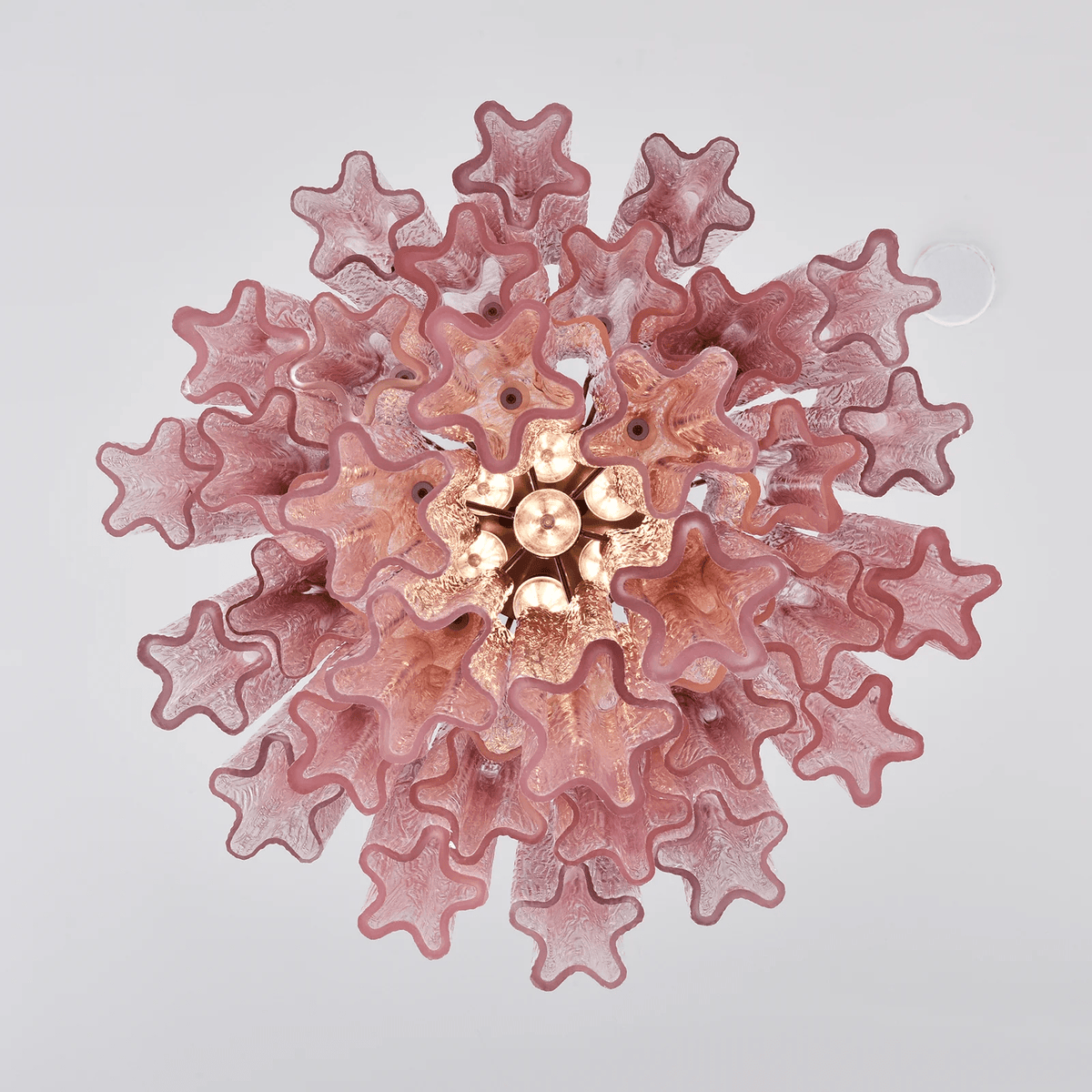 Hand Made Glass Chandelier — Chandelier | Maison Monashee — view 9