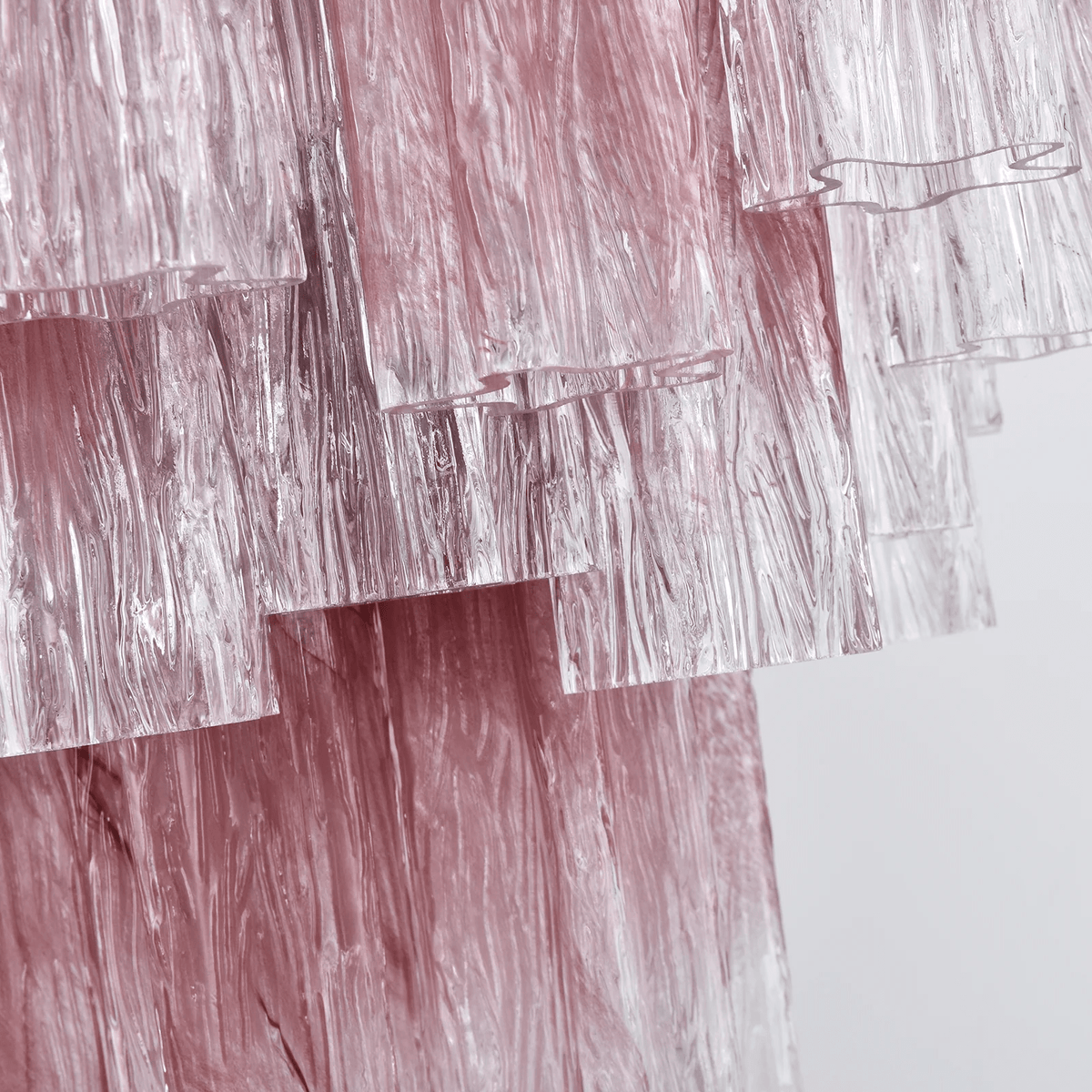 Hand Made Glass Chandelier — Chandelier | Maison Monashee — view 12
