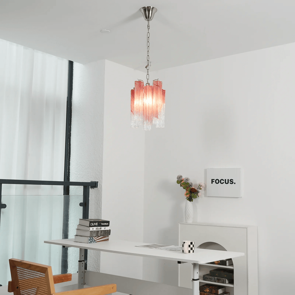 Mini Glass Chandelier — Chandelier | Maison Monashee — view 5